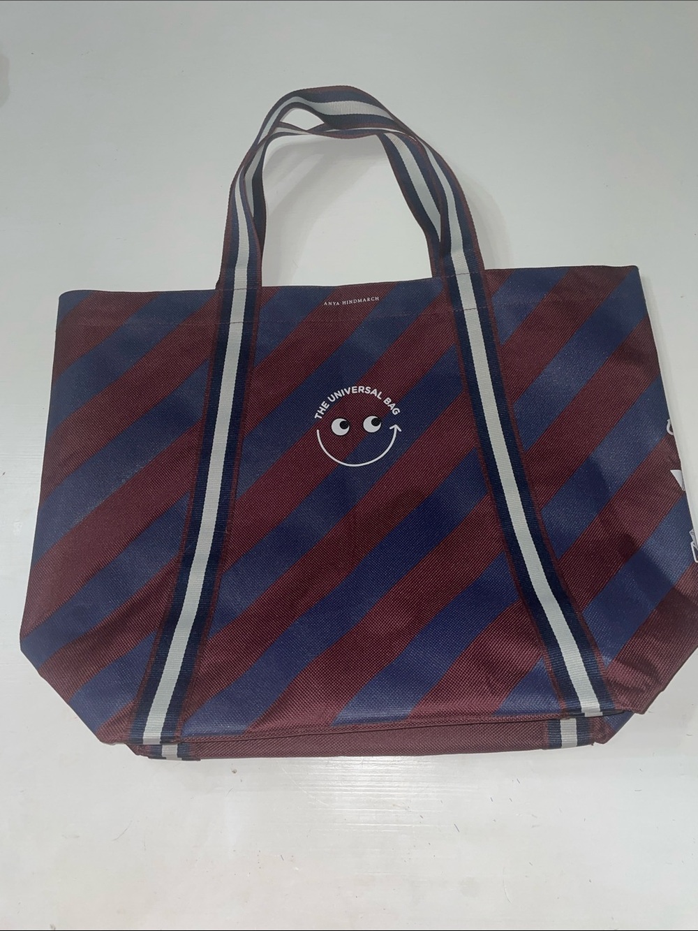 The Universal Bag Anya Hindmarch Tuck Shop recycled bag